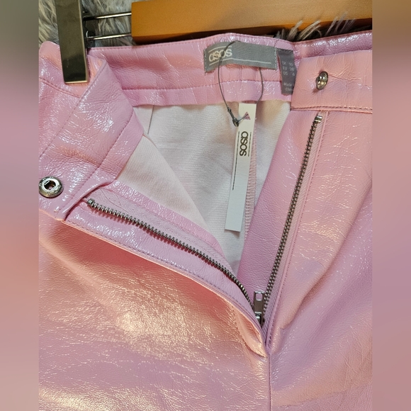 ASOS PU Leather pants NWT - Picture 9 of 11